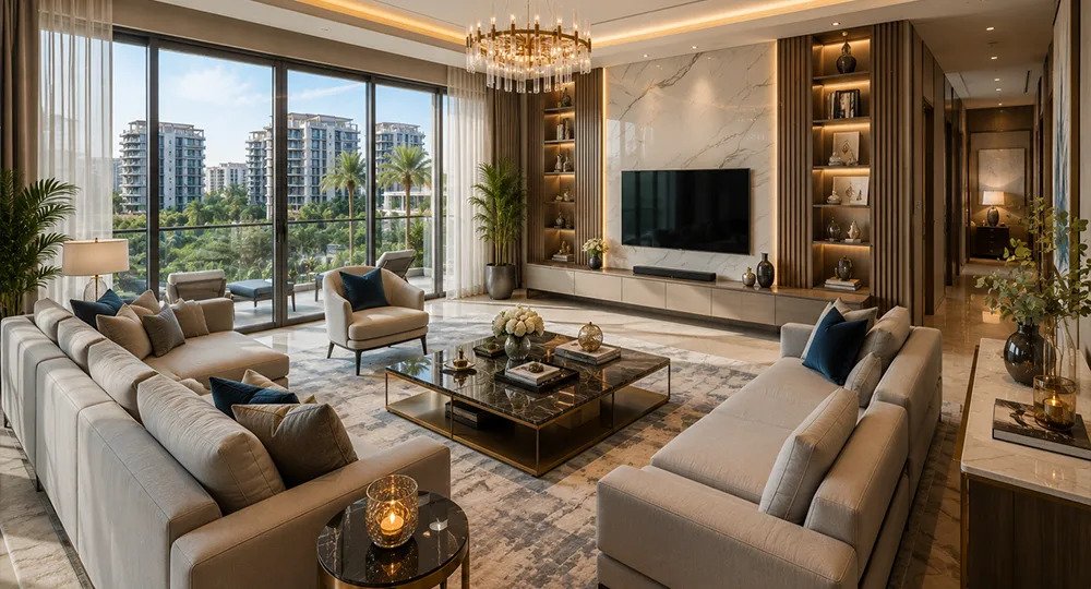 Landscaped residence